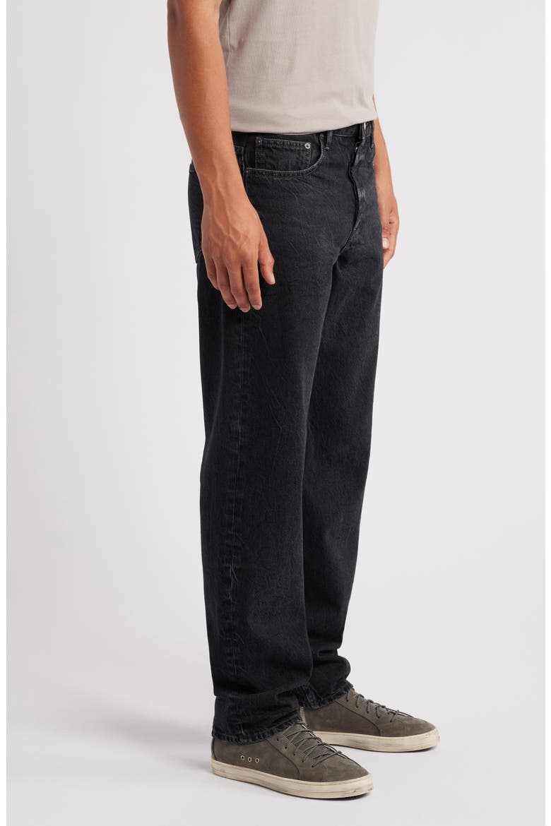 The Straight Leg Jeans, Alternate, color, METEORITE