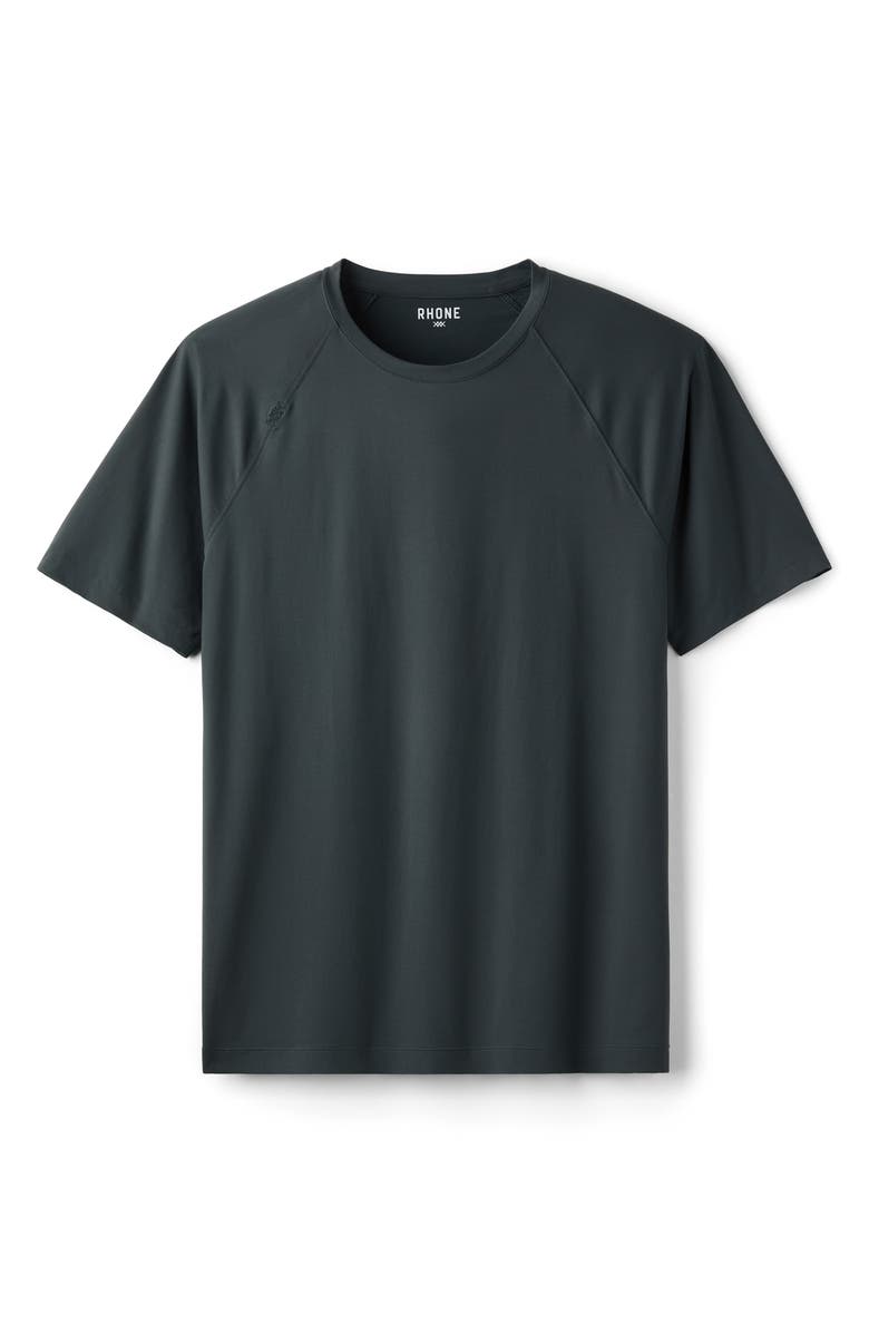 Rhone Reign Performance T-Shirt, Alternate, color, Pine Gray