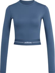 adidas Originals Long Sleeve Crop Top
