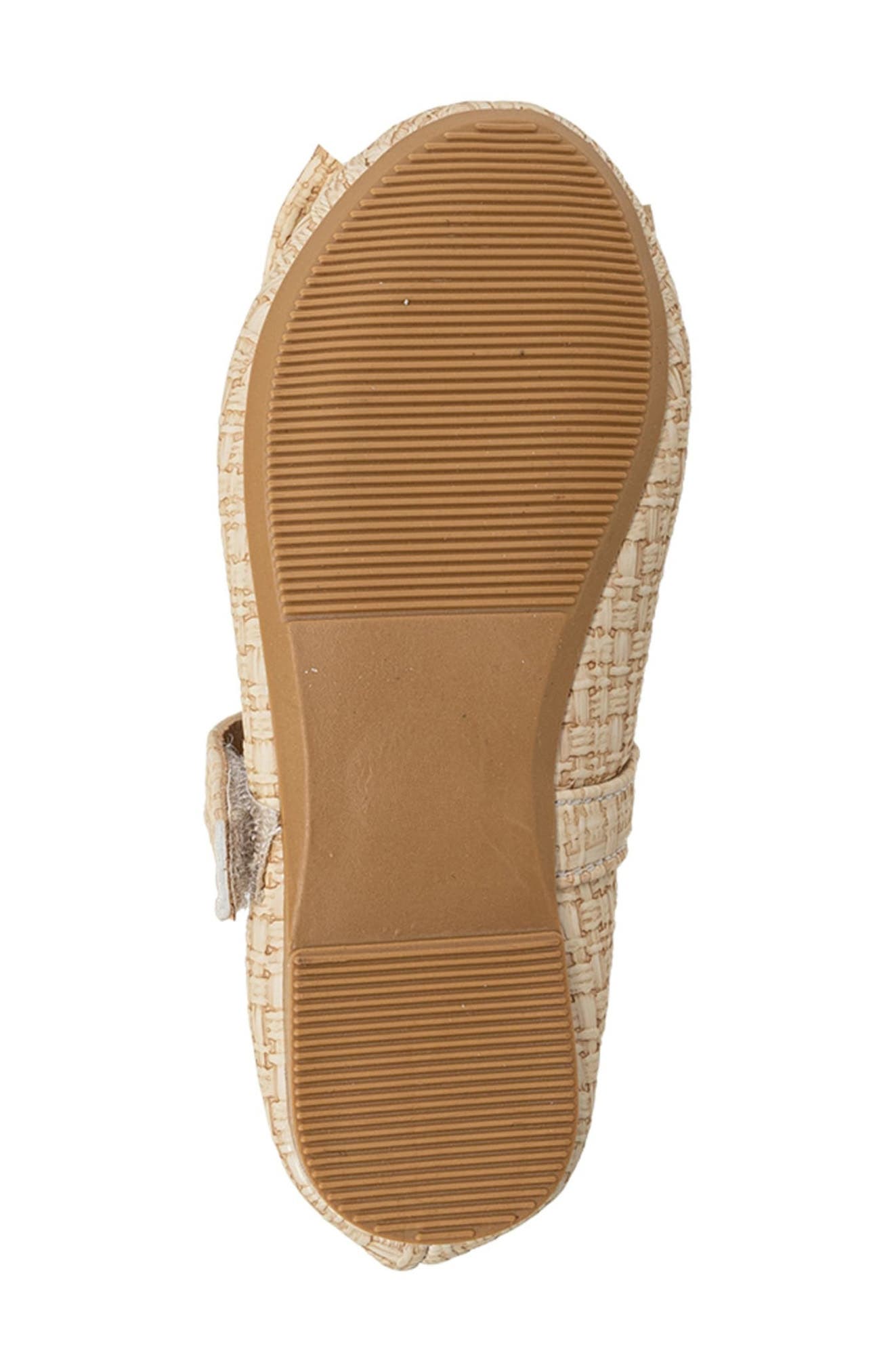 bebe Sassy Mary Jane Flat, Alternate, color, Tan
