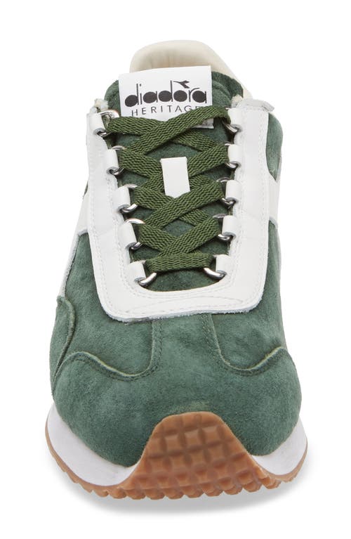 Diadora Equipe 75 Sneaker In Green Botanic