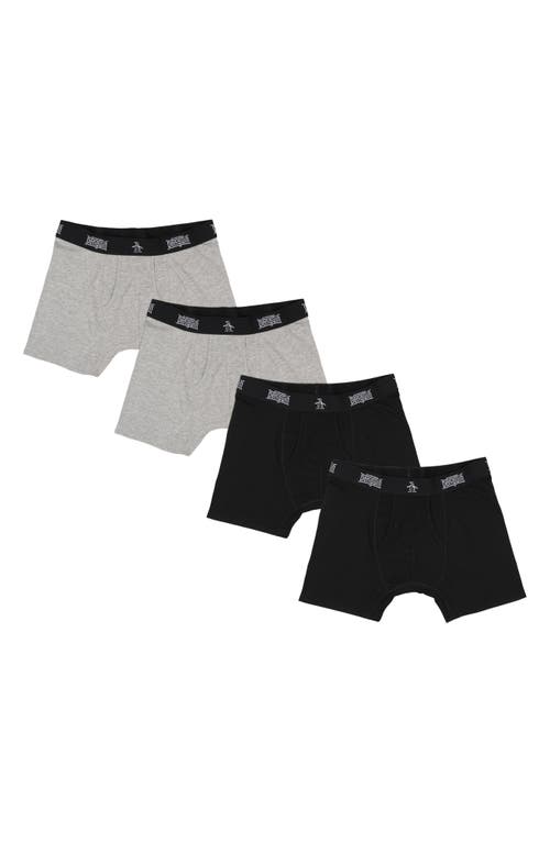 Original Penguin Assorted 4-pack Boxer Briefs In Multi