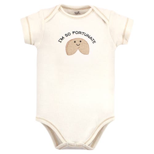 Touched By Nature Organic Cotton Bodysuits In Neutral
