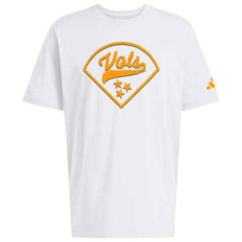 Men's adidas  White Tennessee Volunteers Baseball Fresh T-Shirt