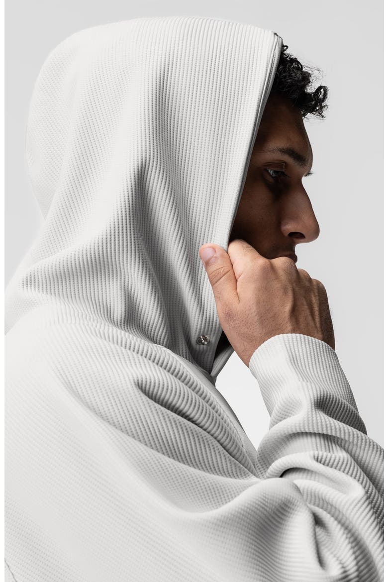 Deltapeak Oversized Hoodie, Alternate, color, Light Grey