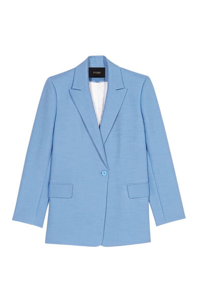 maje Suit jacket, Alternate, color, 