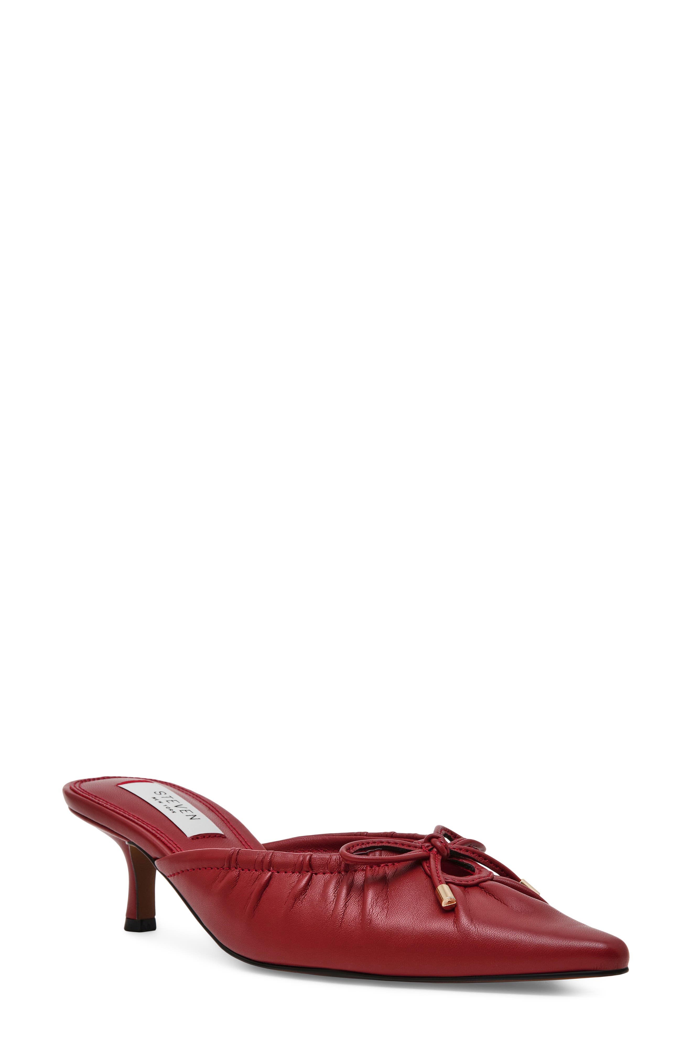 Bonaie Kitten Heel Mule