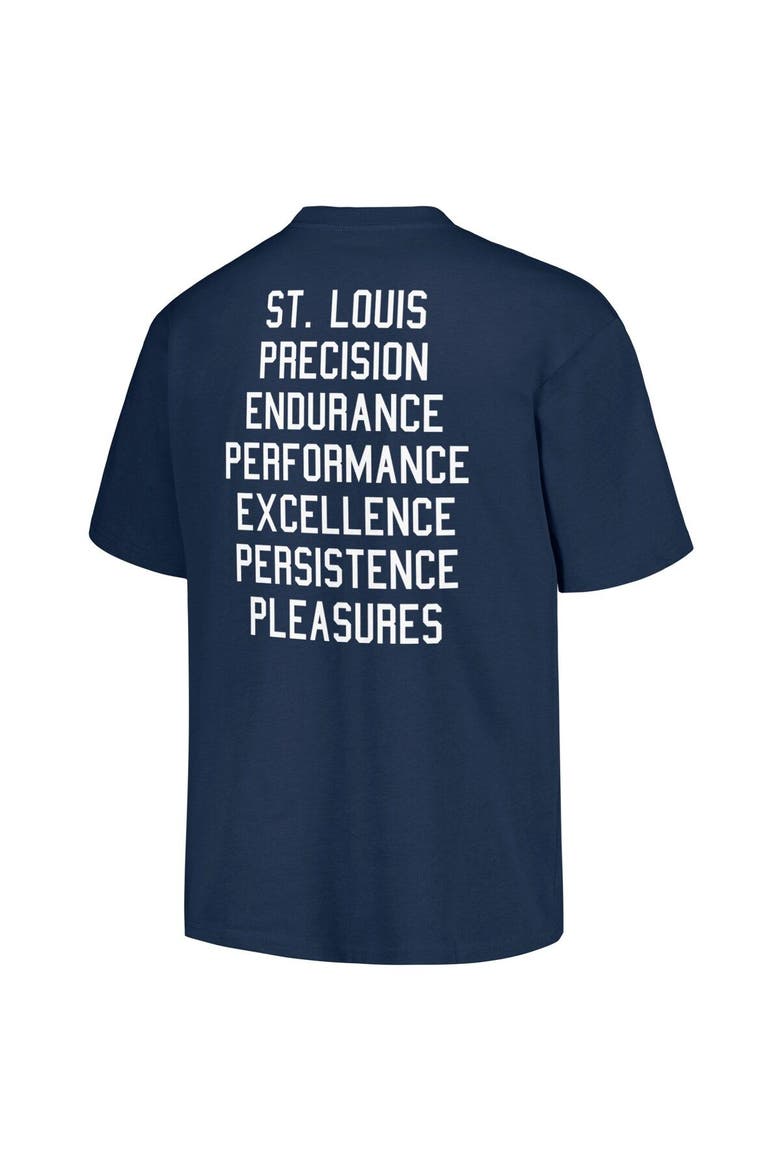 Men's PLEASURES  Navy St. Louis Cardinals Precision T-Shirt, Alternate, color, Navy