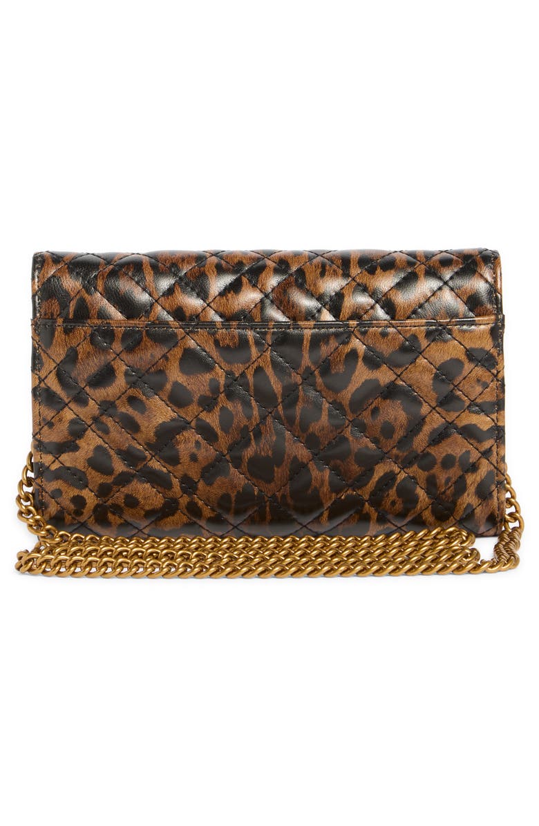 Kurt Geiger London Brixton Wallet on a Chain, Alternate, color, Open Brown