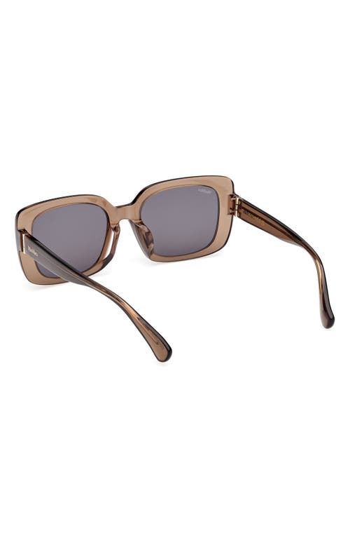 Max Mara 54mm Square Sunglasses
