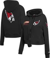 PRO STANDARD Women's Pro Standard Black Arizona Cardinals Split Logo Full-Zip Hoodie