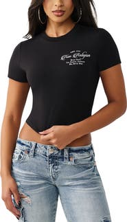 True Religion Crystal Buddha Baby T-Shirt