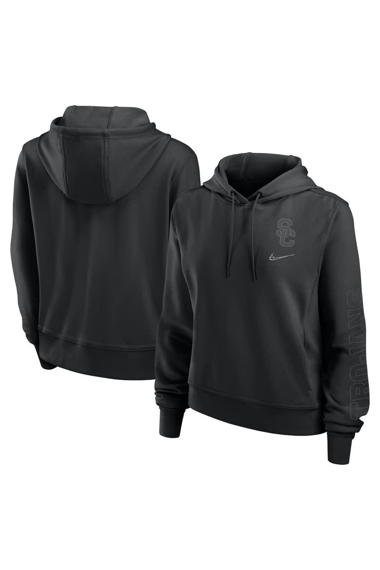 Women's Nike Black USC Trojans One Pullover Hoodie, Main, color, Black