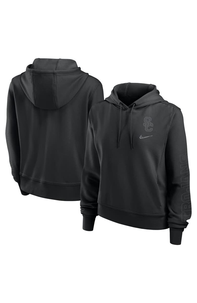 Nike Women's Nike Black USC Trojans One Pullover Hoodie, Main, color, Black