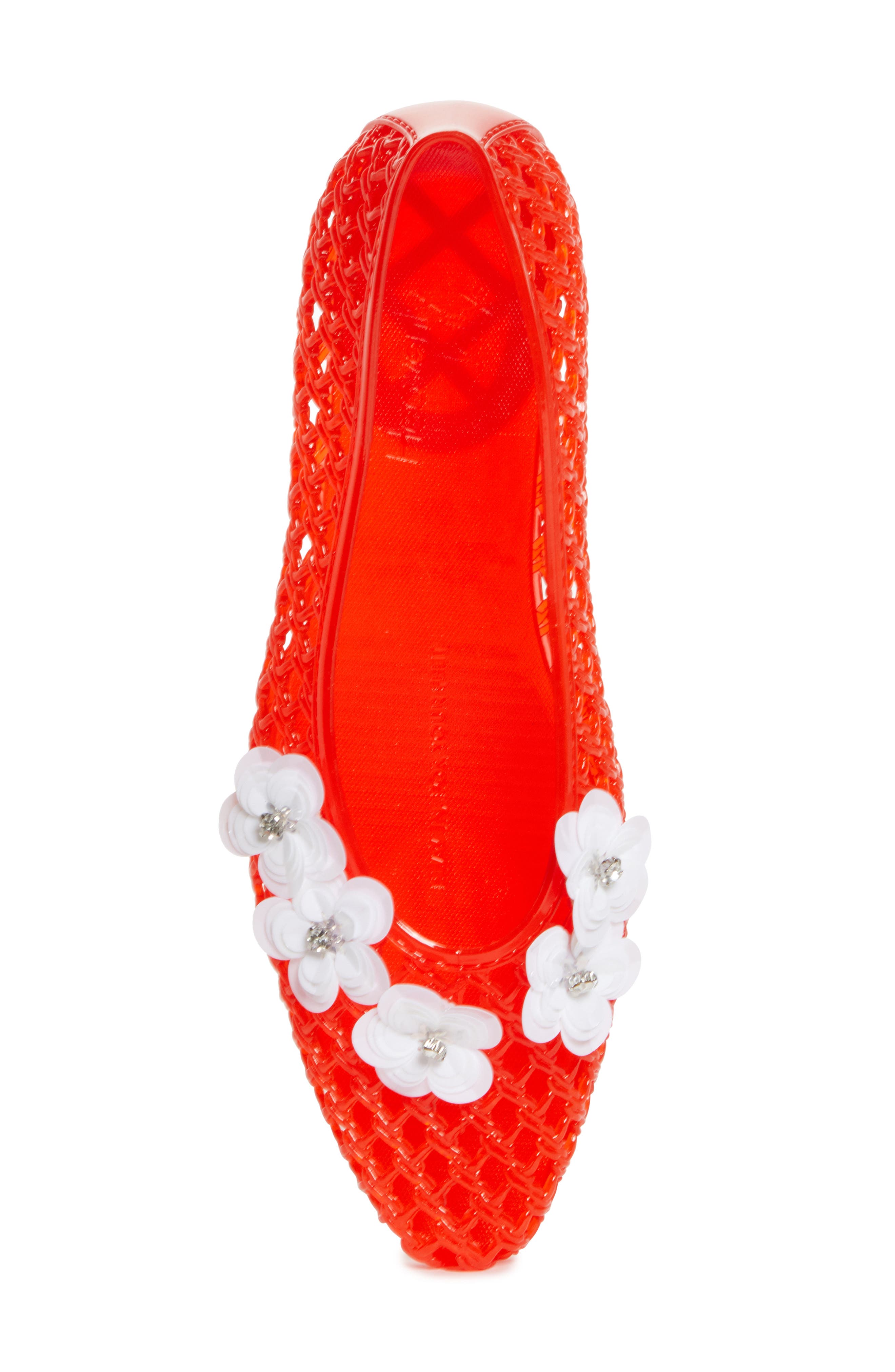 HEAVENLY JELLY Demi Jelly Ballet Flat, Alternate, color, Red