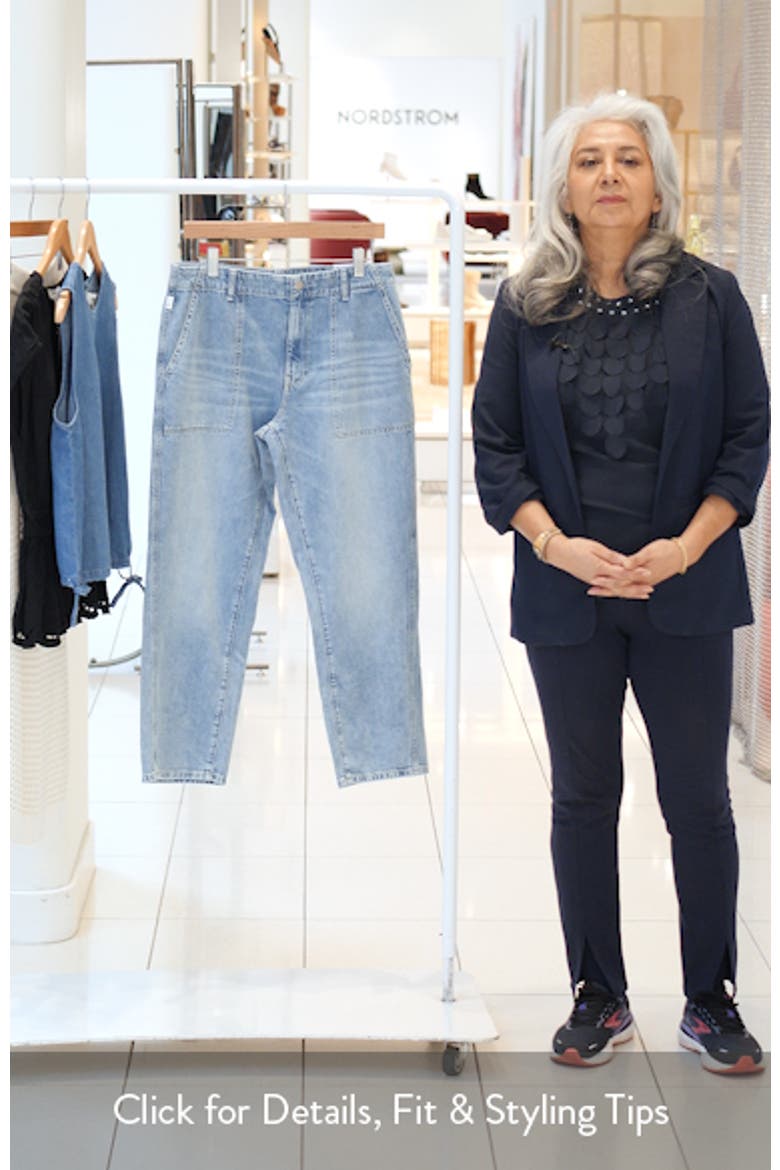 Analeigh Ankle Straight Leg Workwear Jeans video