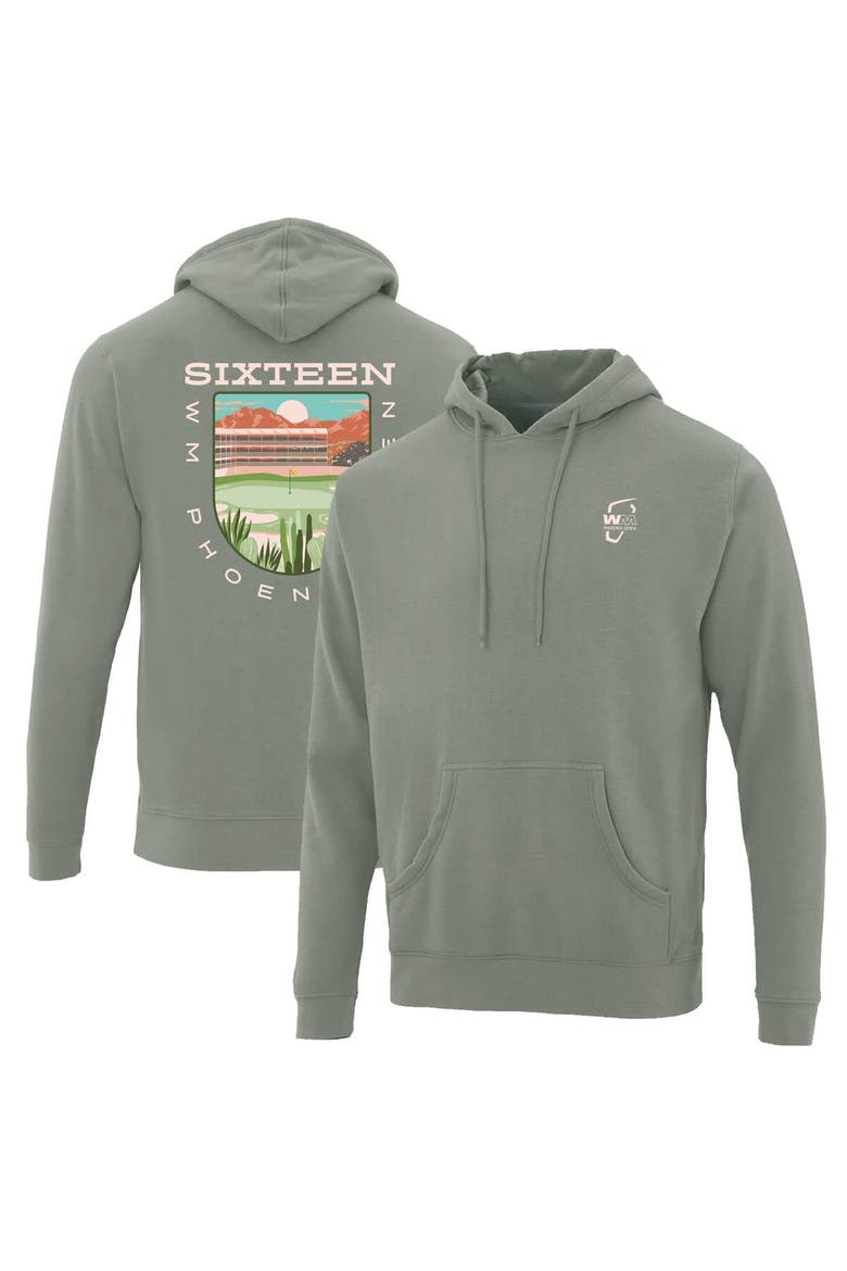 Unisex Ahead Green WM Phoenix Open Sixteen Seabrooke Fleece Hoodie, Main, color, Green
