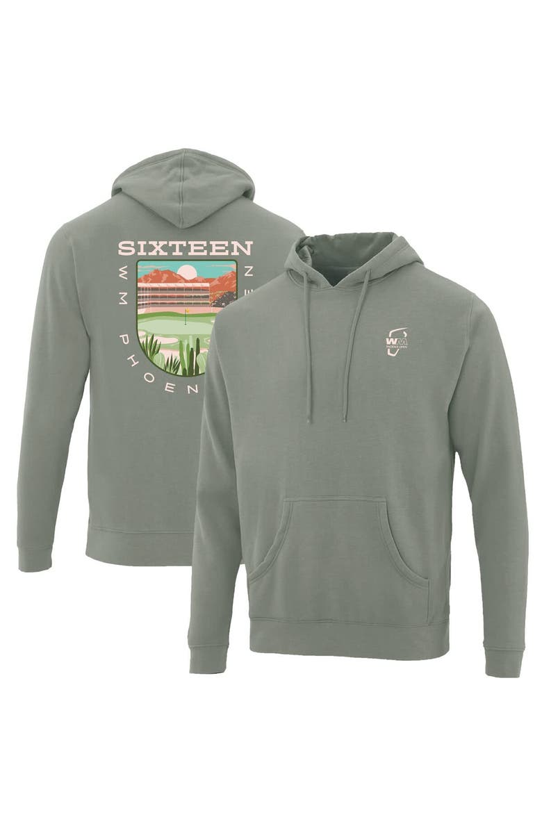 AHEAD Unisex Ahead Green WM Phoenix Open Sixteen Seabrooke Fleece Hoodie, Main, color, Green