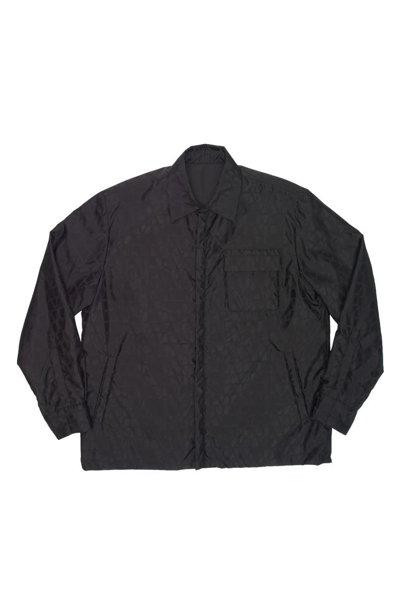 Valentino VLOGO Toile Iconographe Nylon Jacket, Alternate, color, 