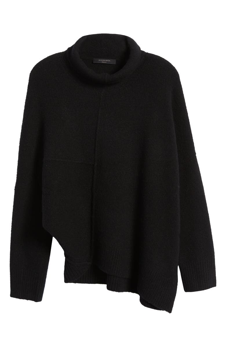 AllSaints Lock Mock Neck Sweater, Alternate, color,