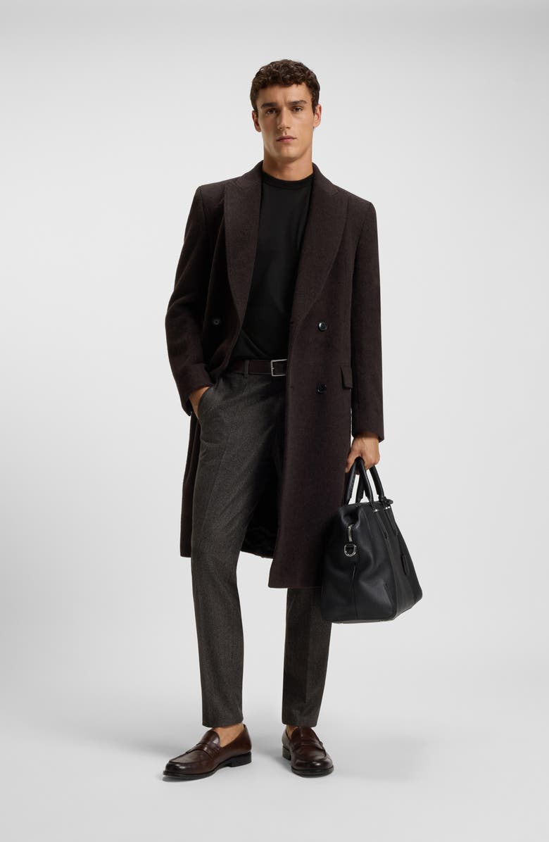 BOSS Taut Solid Cotton Logo T-Shirt, Alternate, color, Black