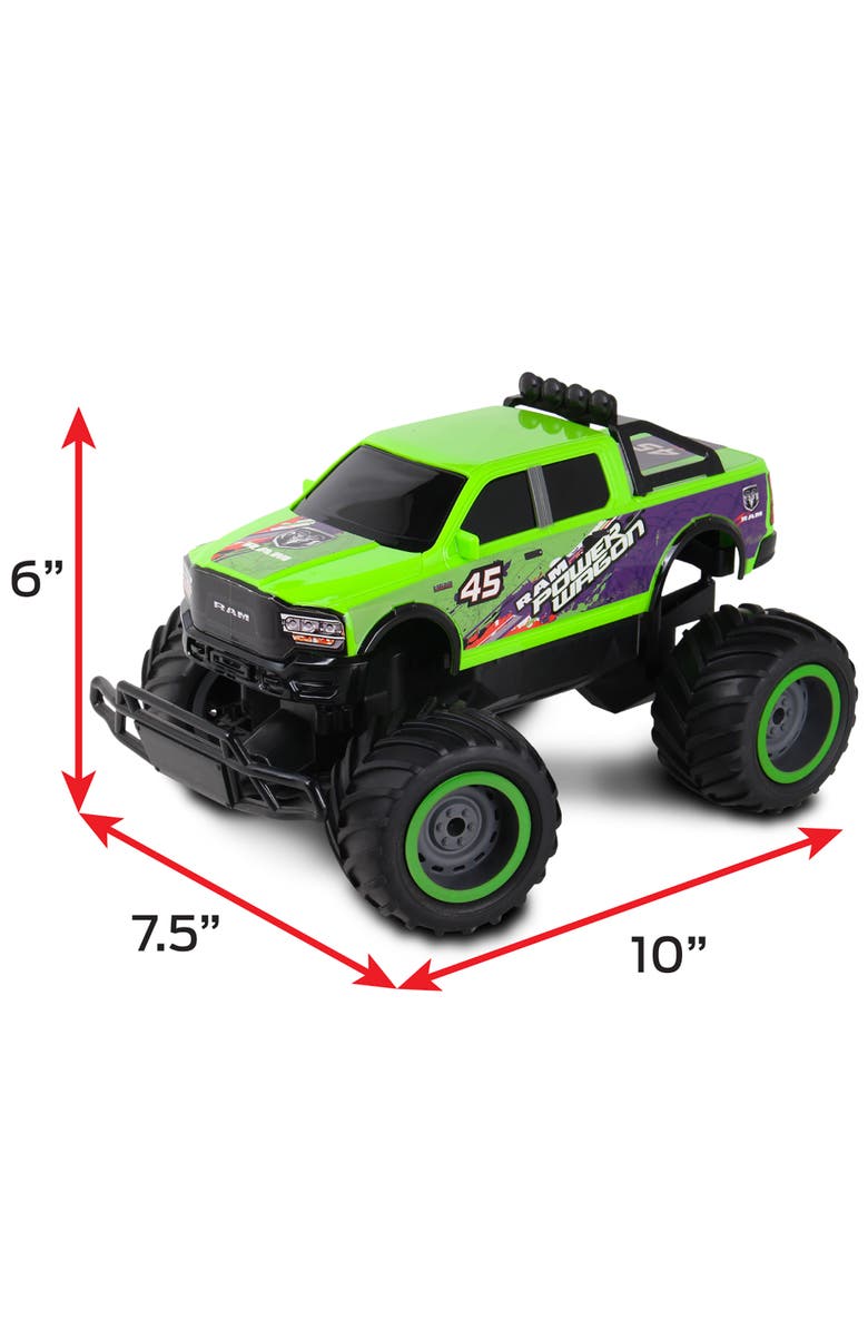 Mean Machines Rtr Rc Ram 2500 Power Wagon Green 2.4 Ghz, Alternate, color, 
