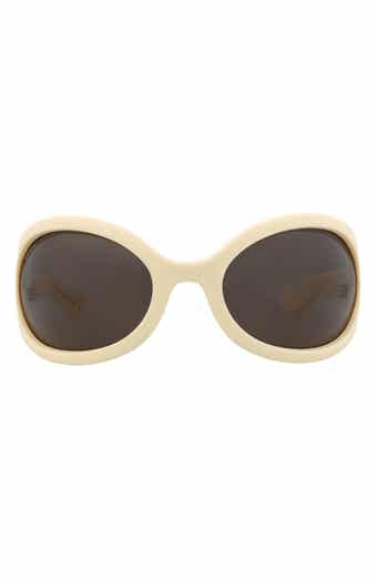 Novelty 77mm Oversize Shield Sunglasses