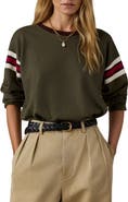 Faherty Sport Jersey Throwback Long Sleeve T-Shirt