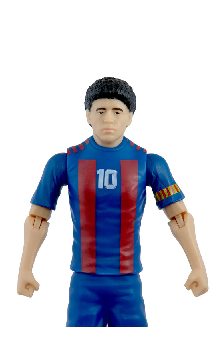 Banbo Toys Sockers FC Barcelona Diego Maradona 8" Soccer Action Figure, Alternate, color, Blue