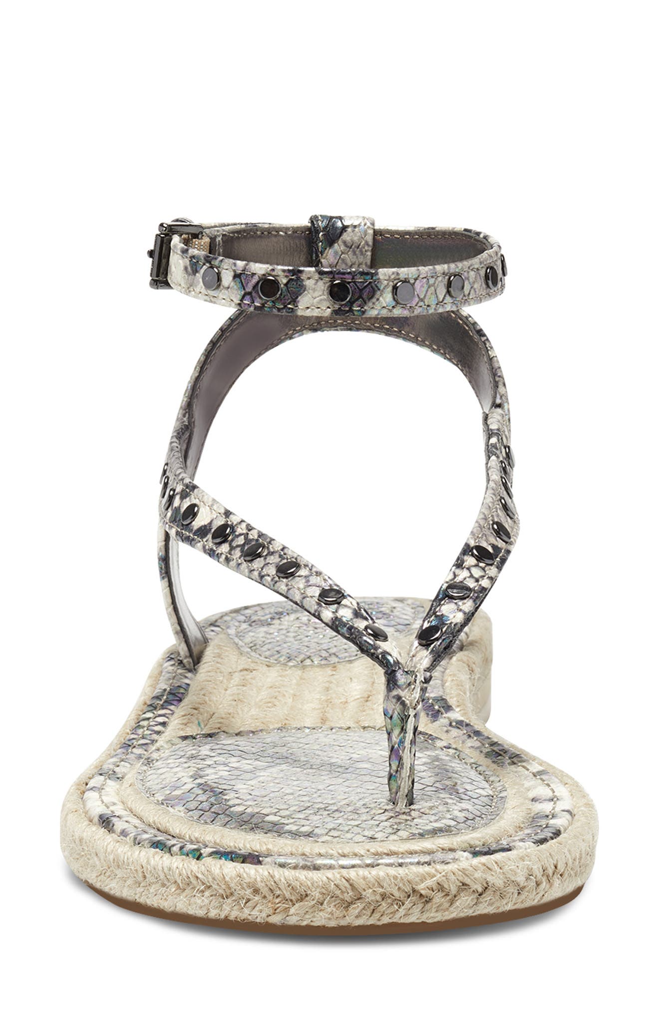 Kelmia Embellished Sandal, Alternate, color, GREY MULTI
