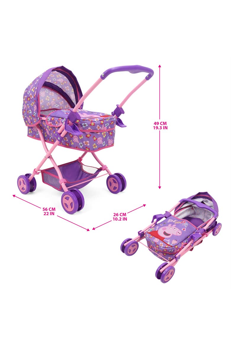 Doll Pram, Alternate, color, Multicolored
