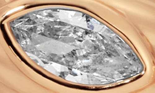 Ettika Cubic Zirconia Capri Shell Linear Drop Earrings In Gold