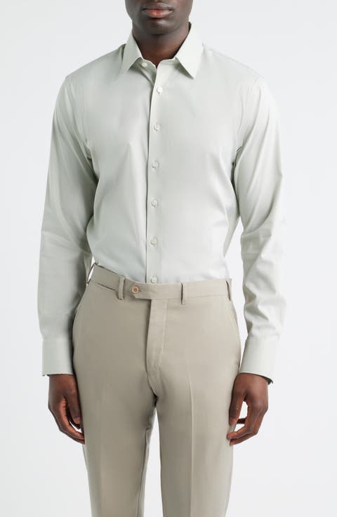 Trim Fit Premium Performance Dress Shirt (Regular, Big & Tall)