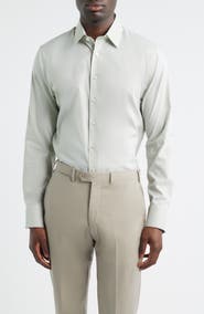 Nordstrom Trim Fit Premium Performance Dress Shirt