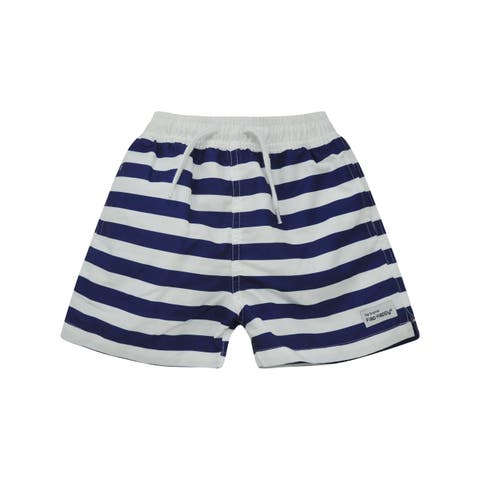 Boys UPF 50+ Wesley Swim Trunks with Mesh Liner