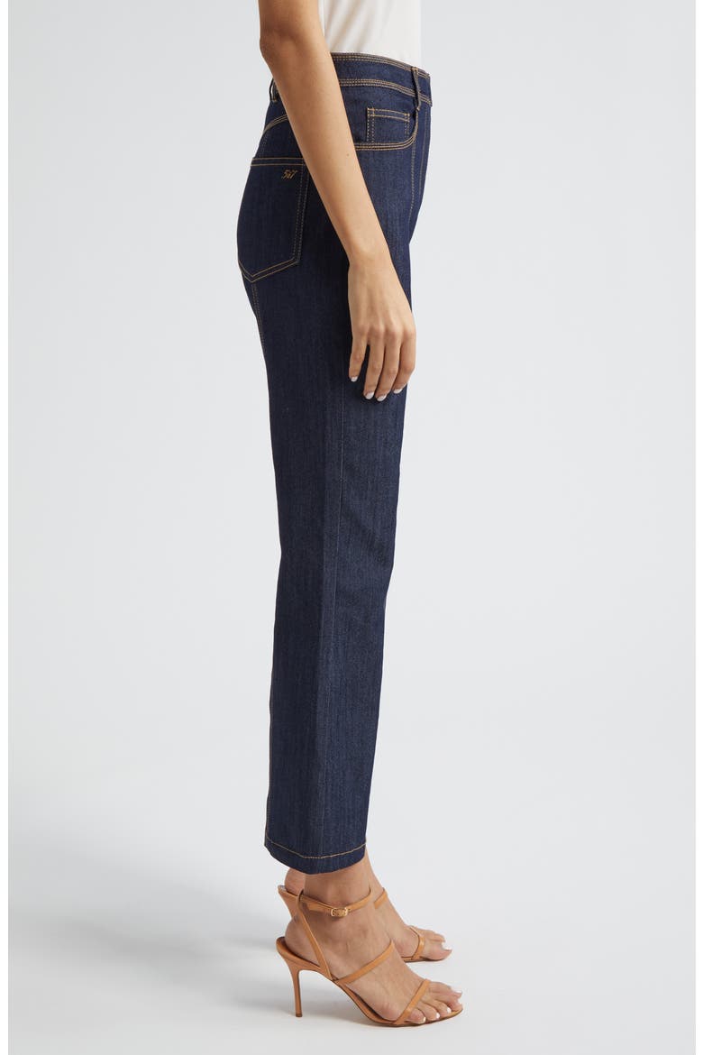Madi Flare Leg Ankle Jeans, Alternate, color, INDIGO