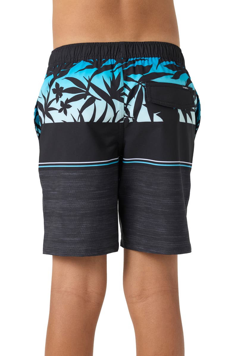 O'Neill Kids' Hermosa Swim Trunks, Alternate, color, Black