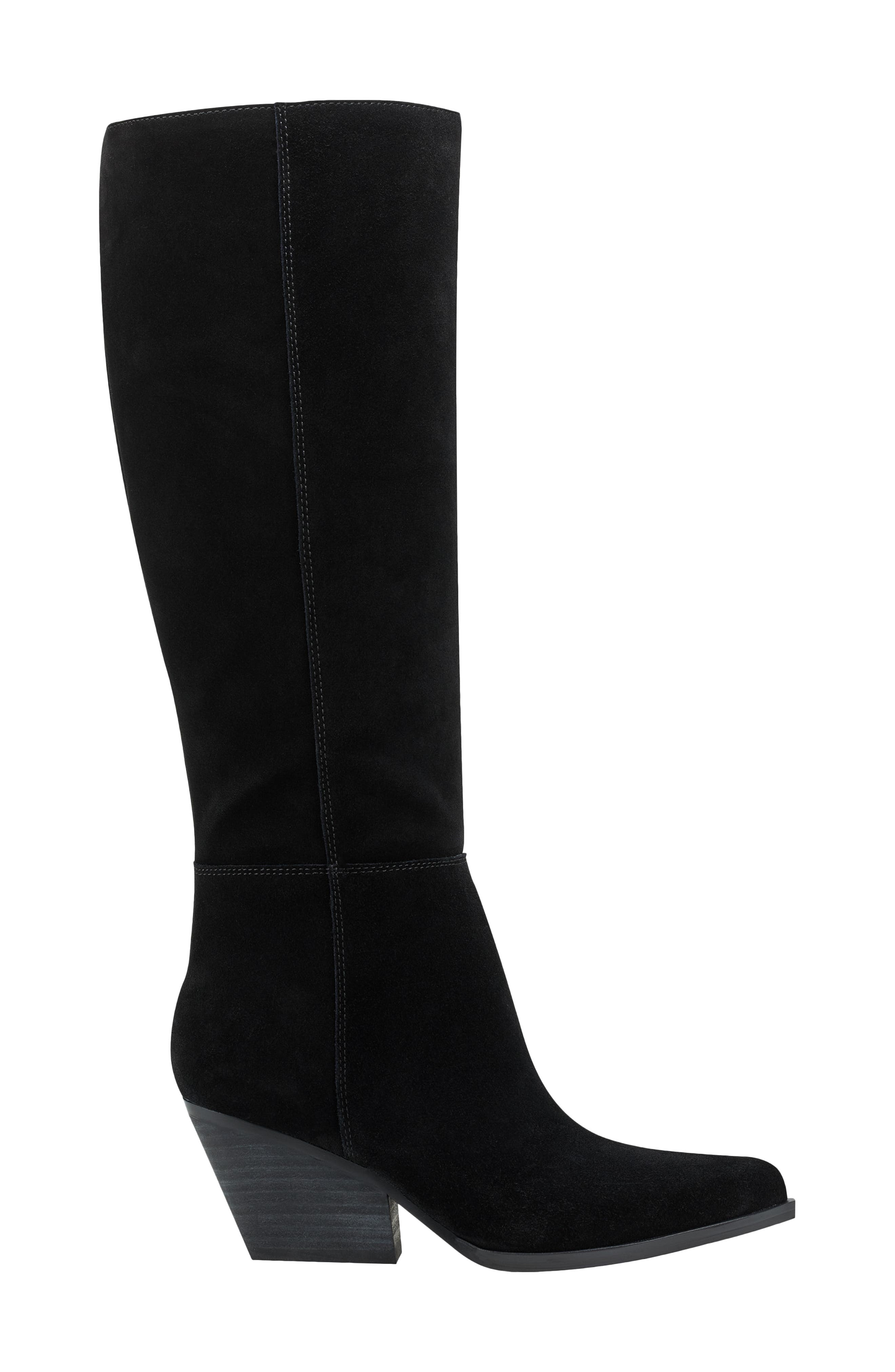 Marc Fisher LTD Challi Pointed Toe Knee High Boot, Alternate, color, 