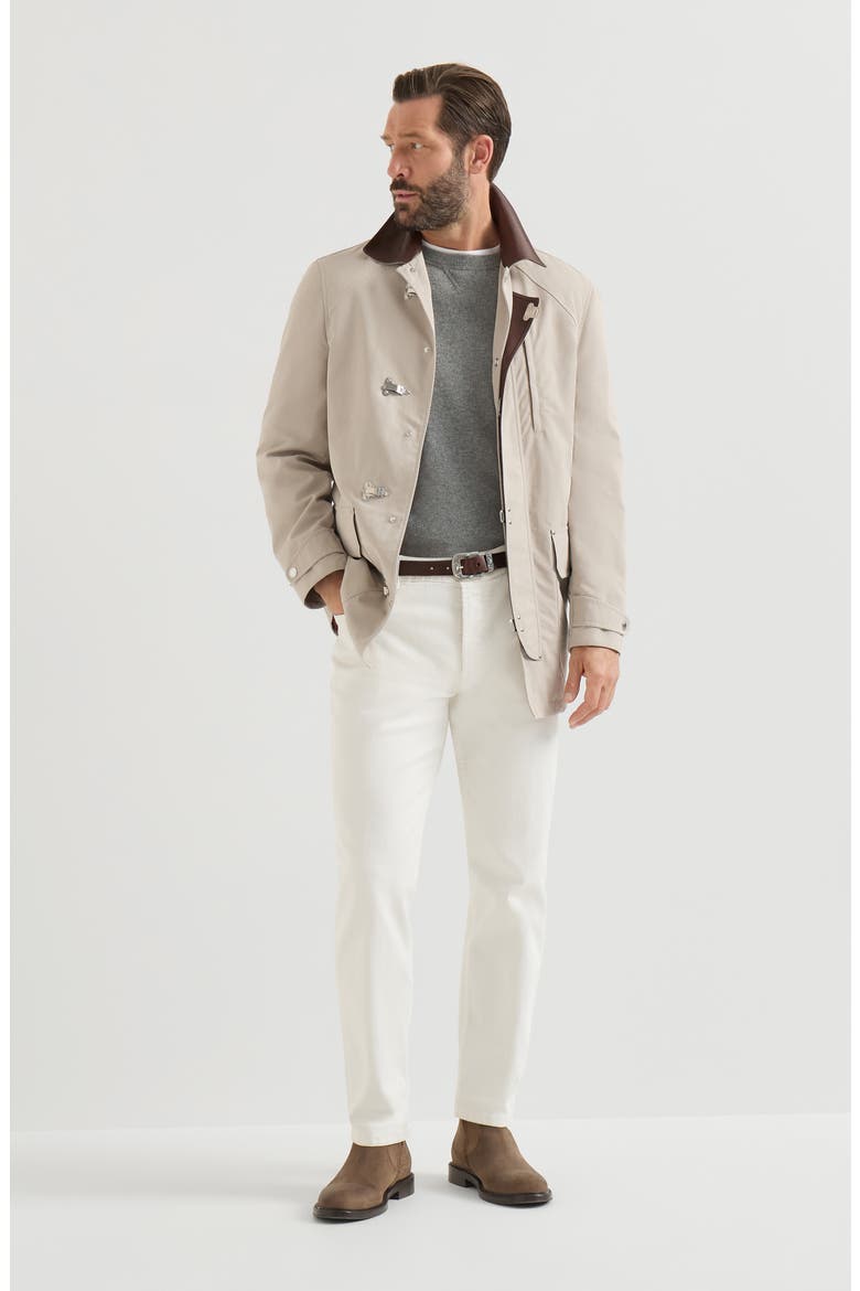 Cashmere sweatshirt-style sweater, Alternate, color, Dark Grey