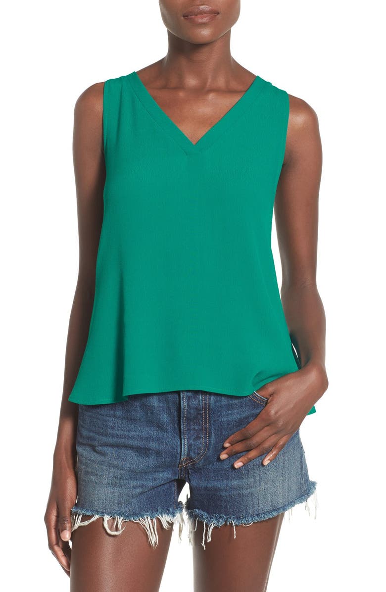 Elodie Strappy Back Woven Tank, Main, color, 