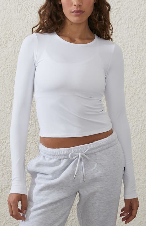 Women's Active Ultra Soft Fitted Long Sleeve Top