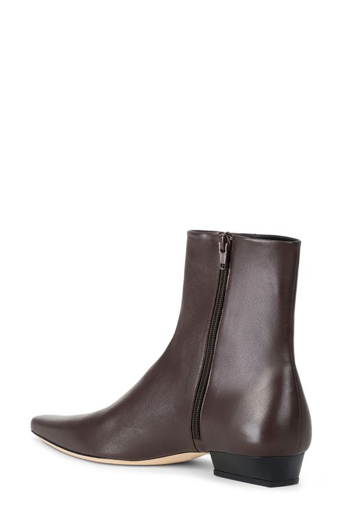 Staud Wally Snip Toe Bootie In Brown