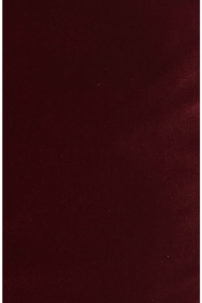 'Macey' Satin Lapel Velvet One-Button Blazer, Alternate, color, BORDEAUX/ BLACK