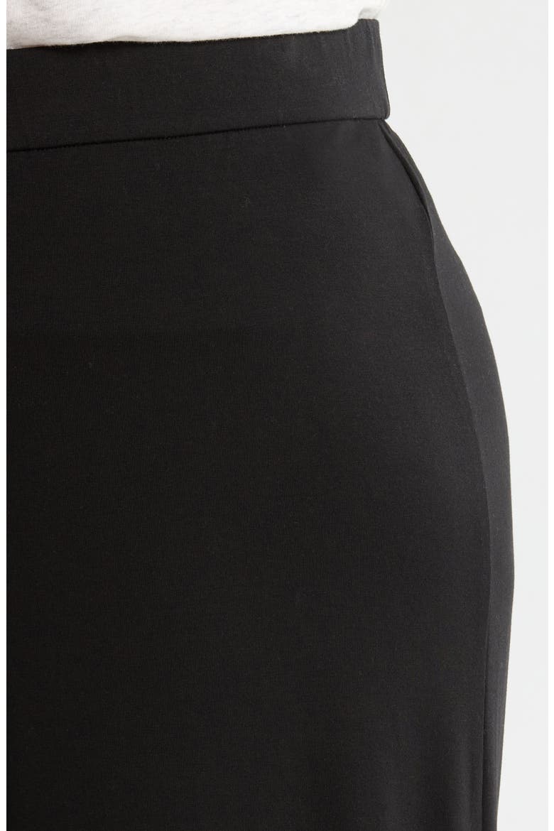 Wide Leg Ankle Pants, Alternate, color, BLACK