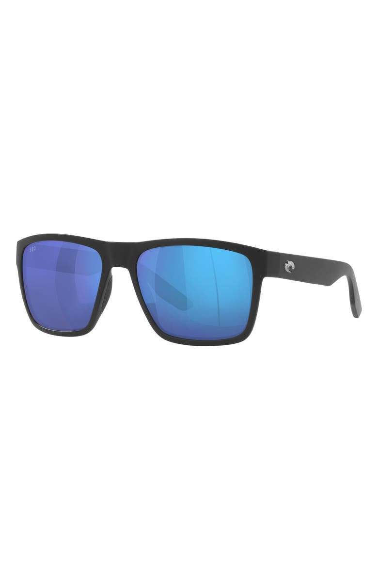 Costa Del Mar Paunch XL 59mm Square Sunglasses, Alternate, color, Matte Black