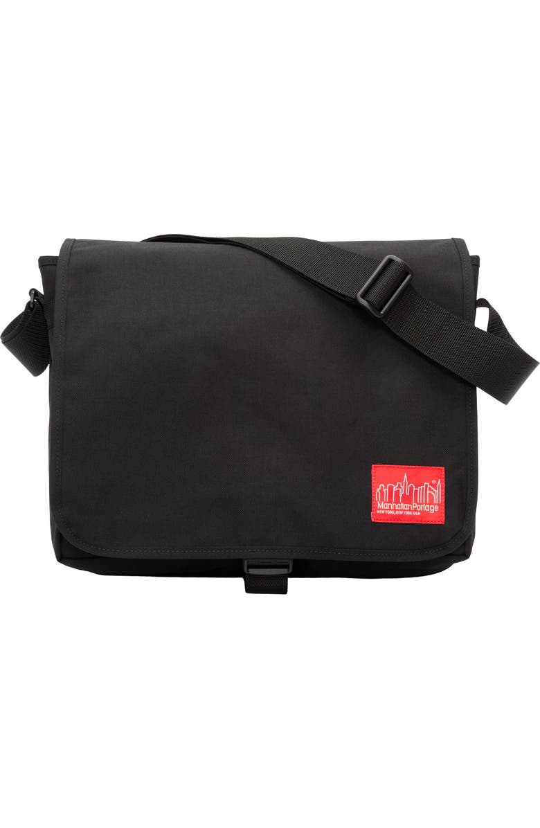 Manhattan Portage DJ 15" Laptop Bag Deluxe, Main, color, Black