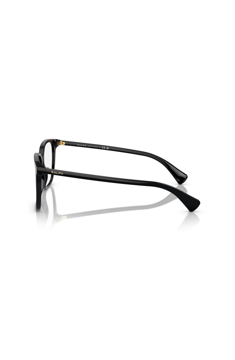 RALPH 55mm Square optical glasses, Alternate, color, Black