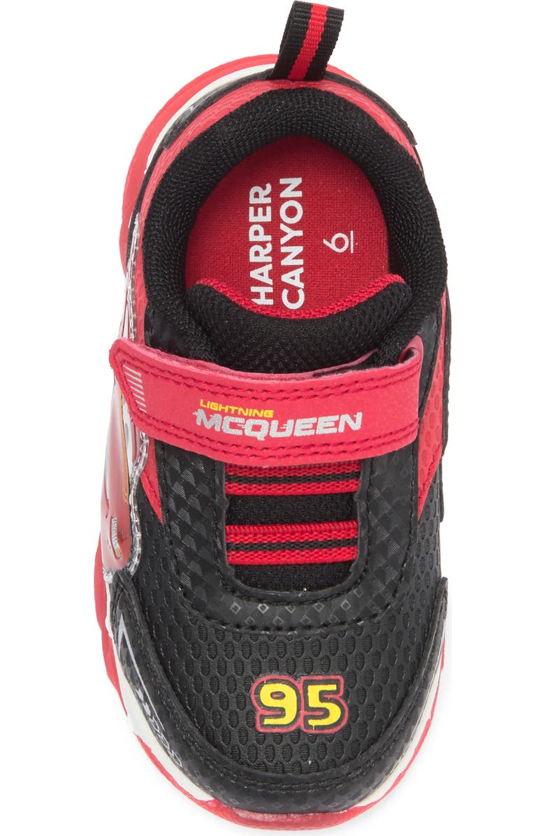 Harper Canyon Kids' Lightning McQueen Light Up Sneaker, Alternate, color, Red
