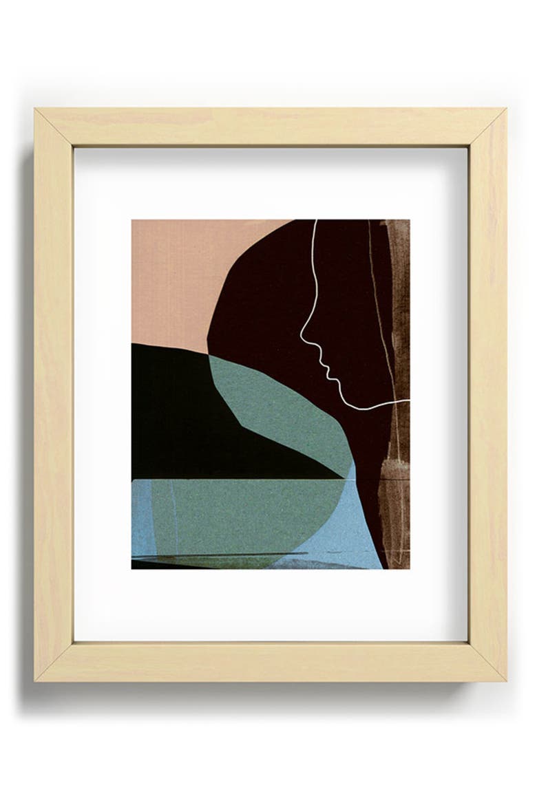 Evening Art Print, Alternate, color, BROWN
