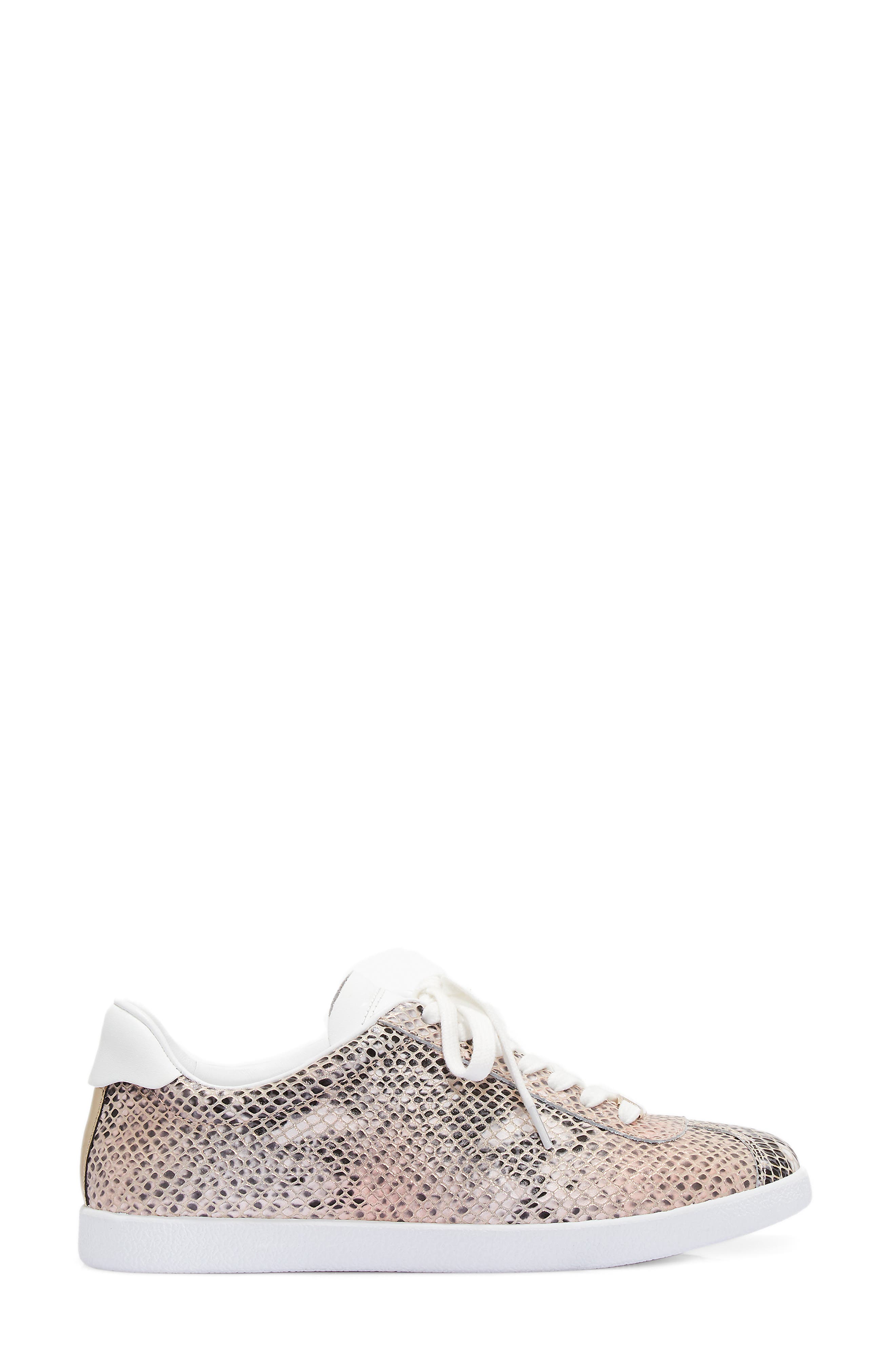 PAIGE Amy Sneaker, Alternate, color, Pink / Gold Multi
